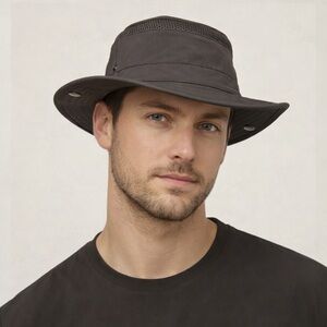 Tilley Black Sun Hat - made in Canada